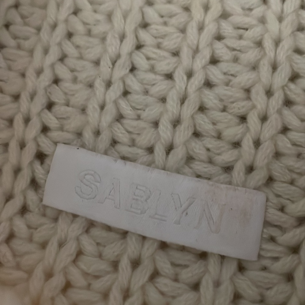 Sablyn White Sleeveless Knit Turtleneck Top - Picture 9 of 13